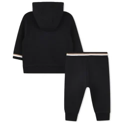 Outlet BOSS Ensemble cardigan et pantalon BLACK