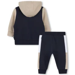 Sale BOSS Ensemble cardigan et pantalon BLEU CARGO
