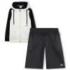 Clearance BOSS Ensemble cardigan et short BLACK
