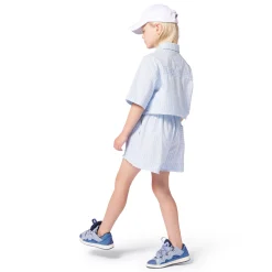 Sale LANVIN Ensemble chemise et short BLEU BLANC