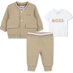 Online BOSS Ensemble de jogging 3 pièces SAND