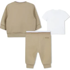 Online BOSS Ensemble de jogging 3 pièces SAND