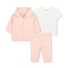 Fashion KENZO KIDS Ensemble de jogging en coton VEILED ROSE