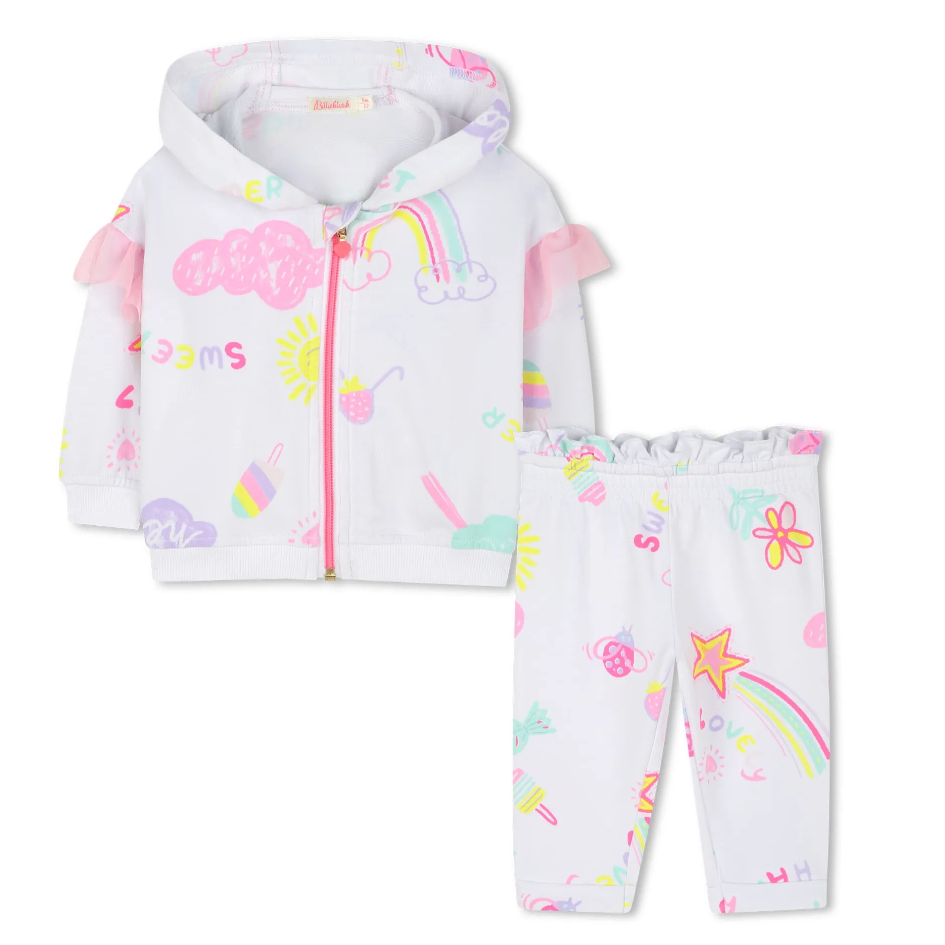 Outlet BILLIEBLUSH Ensemble de jogging imprimé BLANC