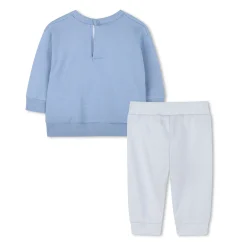 Clearance KENZO KIDS Ensemble pantalon sweat-shirt LIGHT SKY