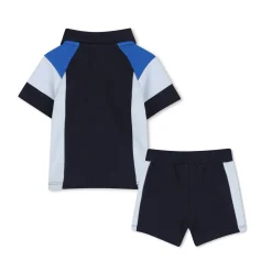Clearance BOSS Ensemble polo et short BLEU CARGO