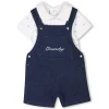 Best GIVENCHY Ensemble salopette et body DENIM BLUE
