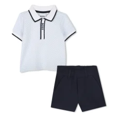 Sale BOSS Ensemble short et polo CIEL