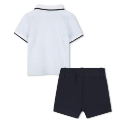 Sale BOSS Ensemble short et polo CIEL
