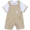 Fashion BOSS Ensemble T-shirt combinaison SAND