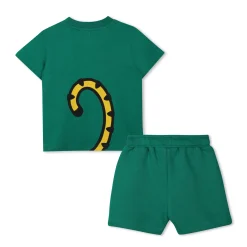 Best KENZO KIDS Ensemble T-shirt et bermuda LODEN