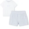 Clearance BOSS Ensemble T-shirt et short BLANC