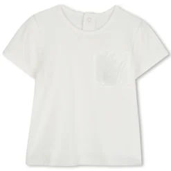 Hot CHLOE Ensemble T-shirt et short ROSE BLANC