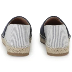 Sale CHLOE Espadrilles en toile rayée BLEU BLANC