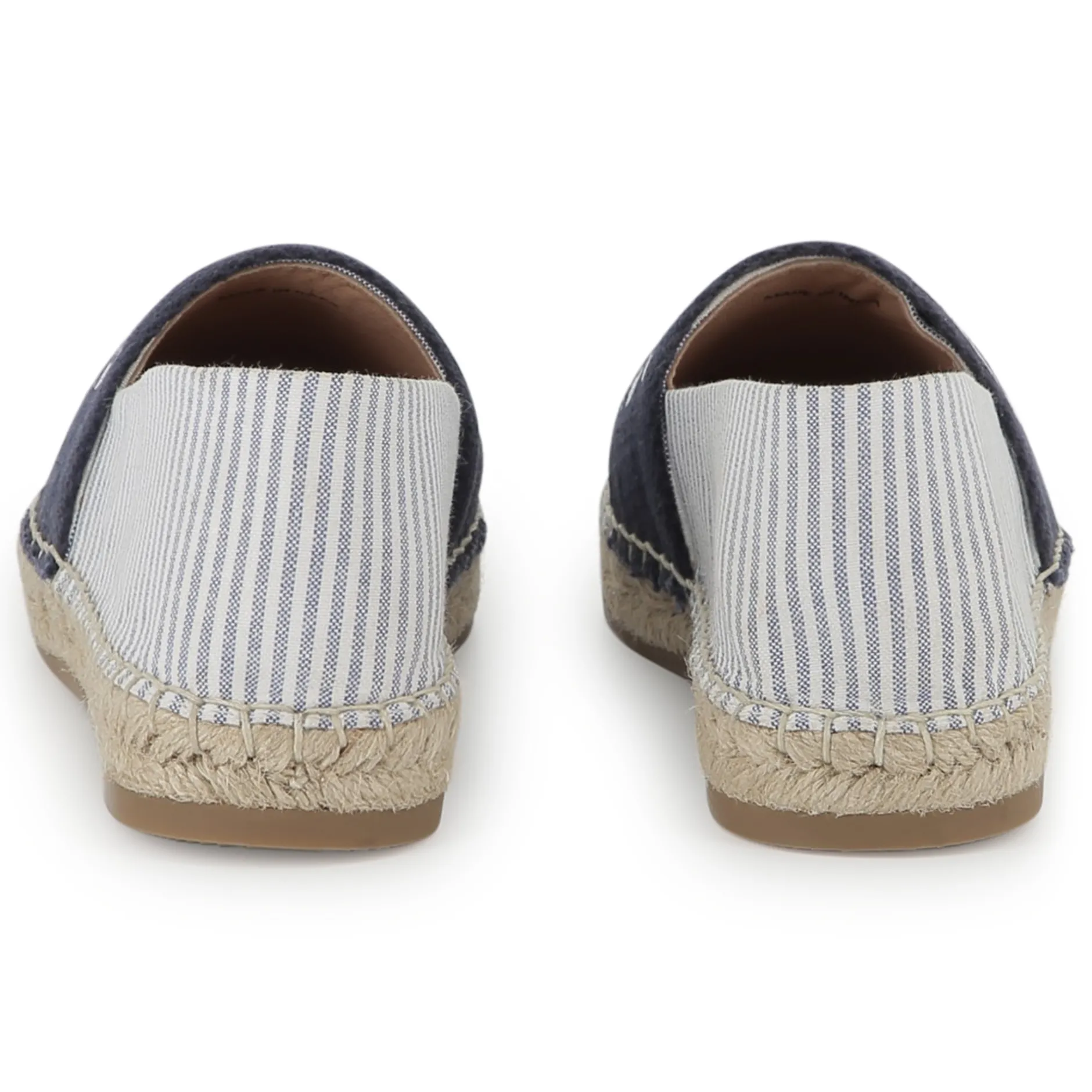 Sale CHLOE Espadrilles en toile rayée BLEU BLANC