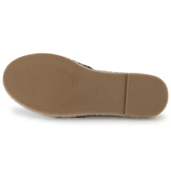 Sale CHLOE Espadrilles en toile rayée BLEU BLANC