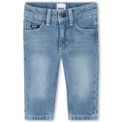 Discount BOSS Jean 5 poches DENIM BLUE CLEAR