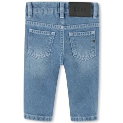Discount BOSS Jean 5 poches DENIM BLUE CLEAR