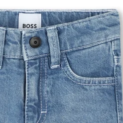 Discount BOSS Jean 5 poches DENIM BLUE CLEAR