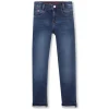 New HUGO Jean ajusté 5 poches DBLE STONE+BROSSAGE
