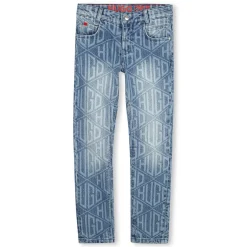 Discount HUGO Jean ajusté 5 poches DBLE STONE+BROSSAGE