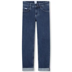 Clearance BOSS Jean ajusté 5 poches DENIM BLUE CLEAR