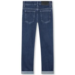 Clearance BOSS Jean ajusté 5 poches DENIM BLUE CLEAR