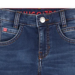 New HUGO Jean ajusté 5 poches DBLE STONE+BROSSAGE