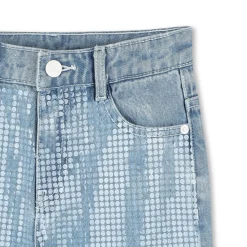Hot DKNY Jean ajustable à sequins BLEACH