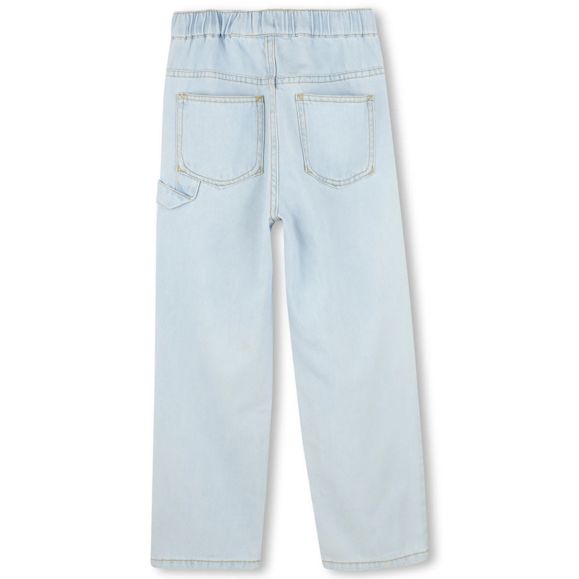 Outlet KENZO KIDS Jean avec imprimés siglés BLEACH POUSSE