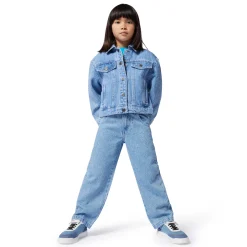 New MARC JACOBS Jean avec strass transparents DENIM BLUE