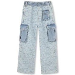 Online MARC JACOBS Jean cargo en coton DENIM BLUE