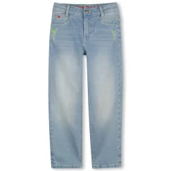 Fashion HUGO Jean large 5 poches BLEACH POUSSE