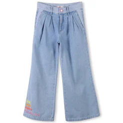 Sale BILLIEBLUSH Jean large brodé DOUBLE STONE+BLEACH