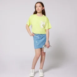 Best DKNY Jupe courte en jean BLEACH