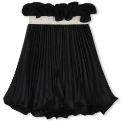 Outlet KARL LAGERFELD KIDS Jupe de cérémonie plissée BLACK