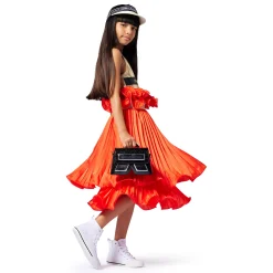 Online KARL LAGERFELD KIDS Jupe de cérémonie plissée PAPAYE