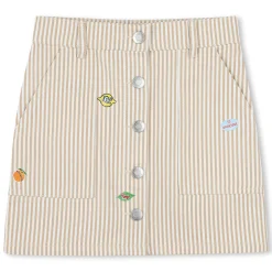 Discount KENZO KIDS Jupe en coton avec badges PALE TRENCH