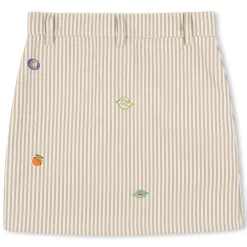 Discount KENZO KIDS Jupe en coton avec badges PALE TRENCH