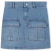 Hot CHLOE Jupe en jean BLEACH