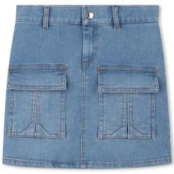 Hot CHLOE Jupe en jean BLEACH