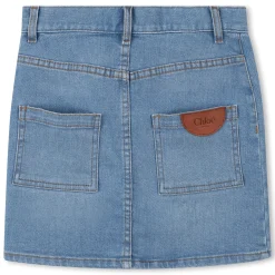Hot CHLOE Jupe en jean BLEACH