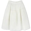 Discount CHLOE Jupe longue brodée OFFWHITE