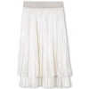 Online KARL LAGERFELD KIDS Jupe plissée en voile CHALK
