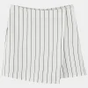 Sale DKNY Jupe-short à rayures BLANC NOIR