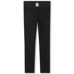 Fashion DKNY Legging avec imprimé dos jambe BLACK