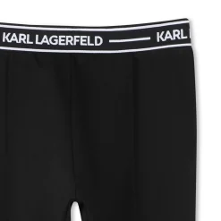 Online KARL LAGERFELD KIDS Legging en jacquard BLACK