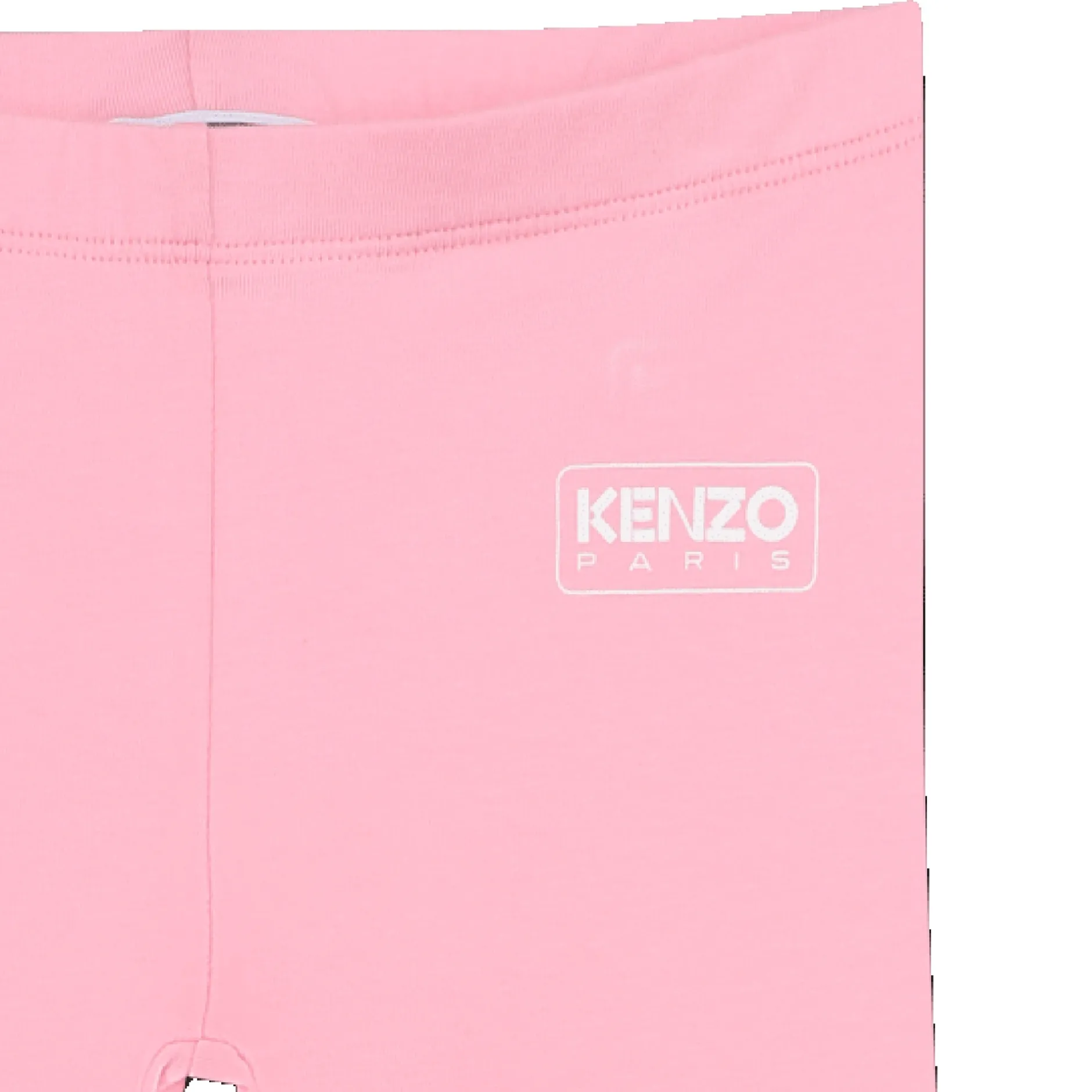 Hot KENZO KIDS Legging illustration siglée ROSE FRIANDISE