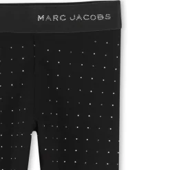 Fashion MARC JACOBS Legging uni avec strass BLACK