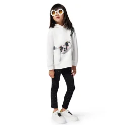Fashion MARC JACOBS Legging uni avec strass BLACK